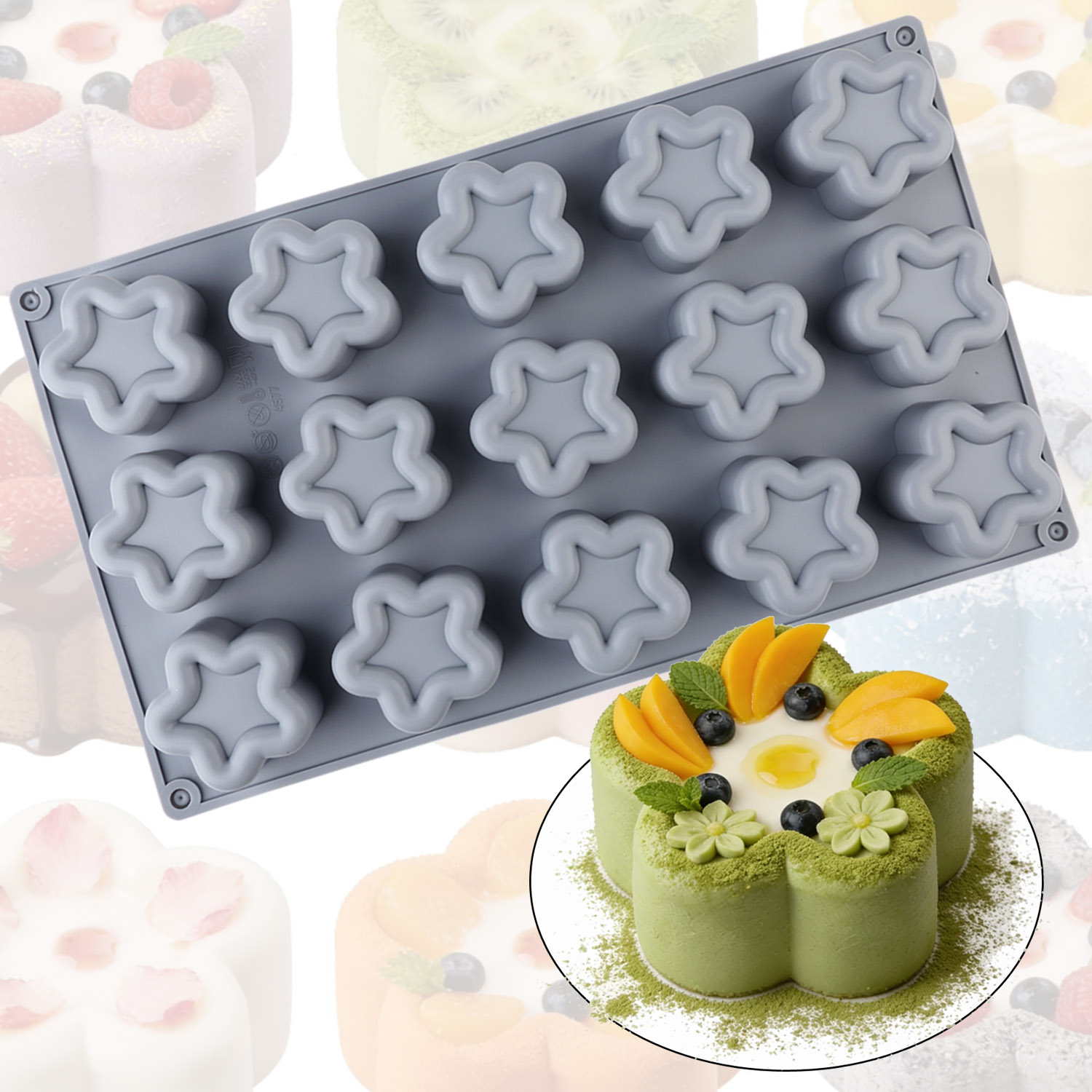 A Pack of Five-Pointed Star-Sh - Kitchen Baking Must Haves avis et prix
