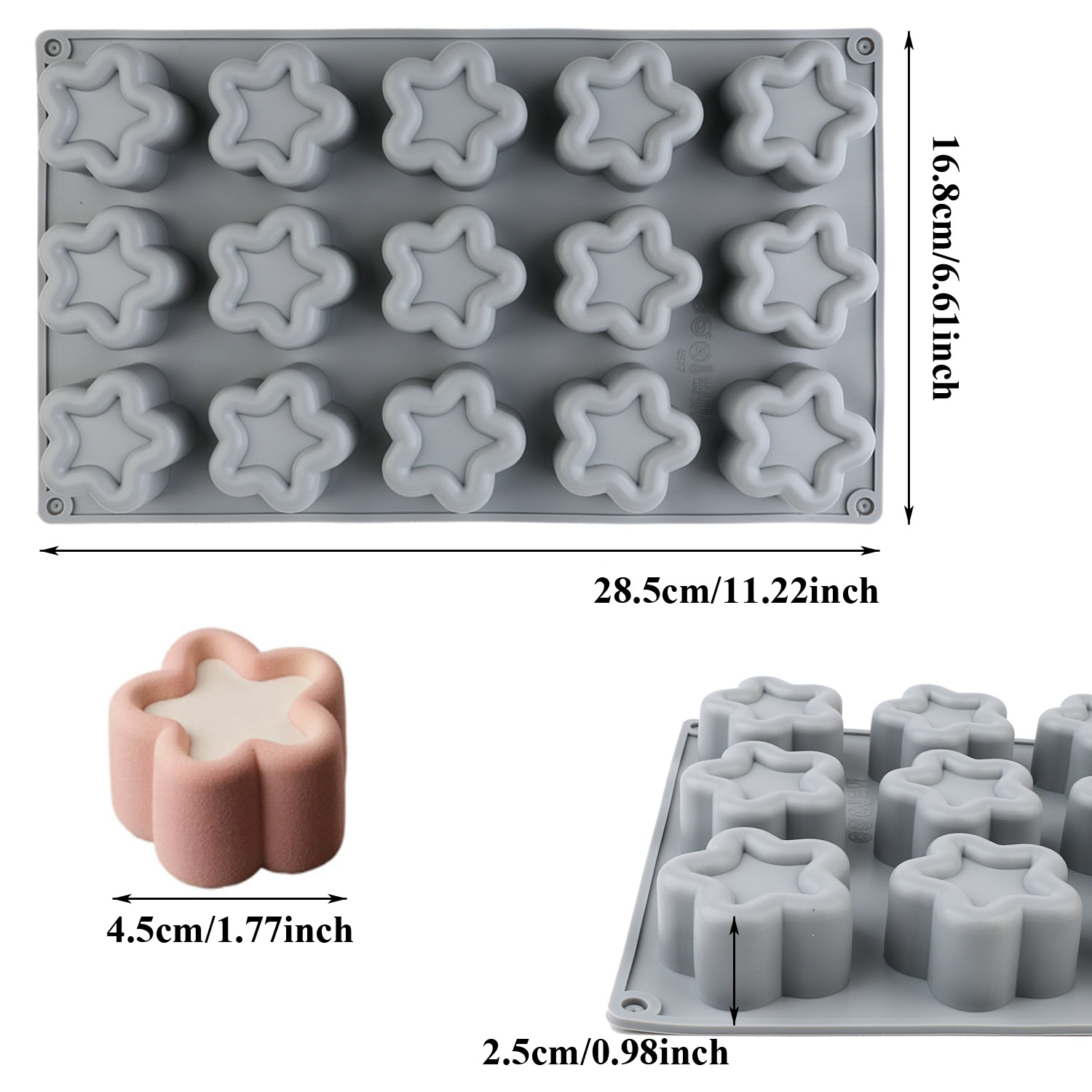 A Pack of Five-Pointed Star-Sh - Kitchen Baking Must Haves avis et prix