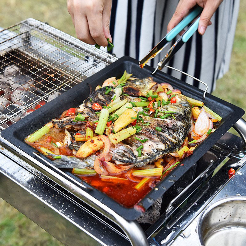 Outdoors Thick Square Grill Pa - Kitchen Baking Containers avis et prix