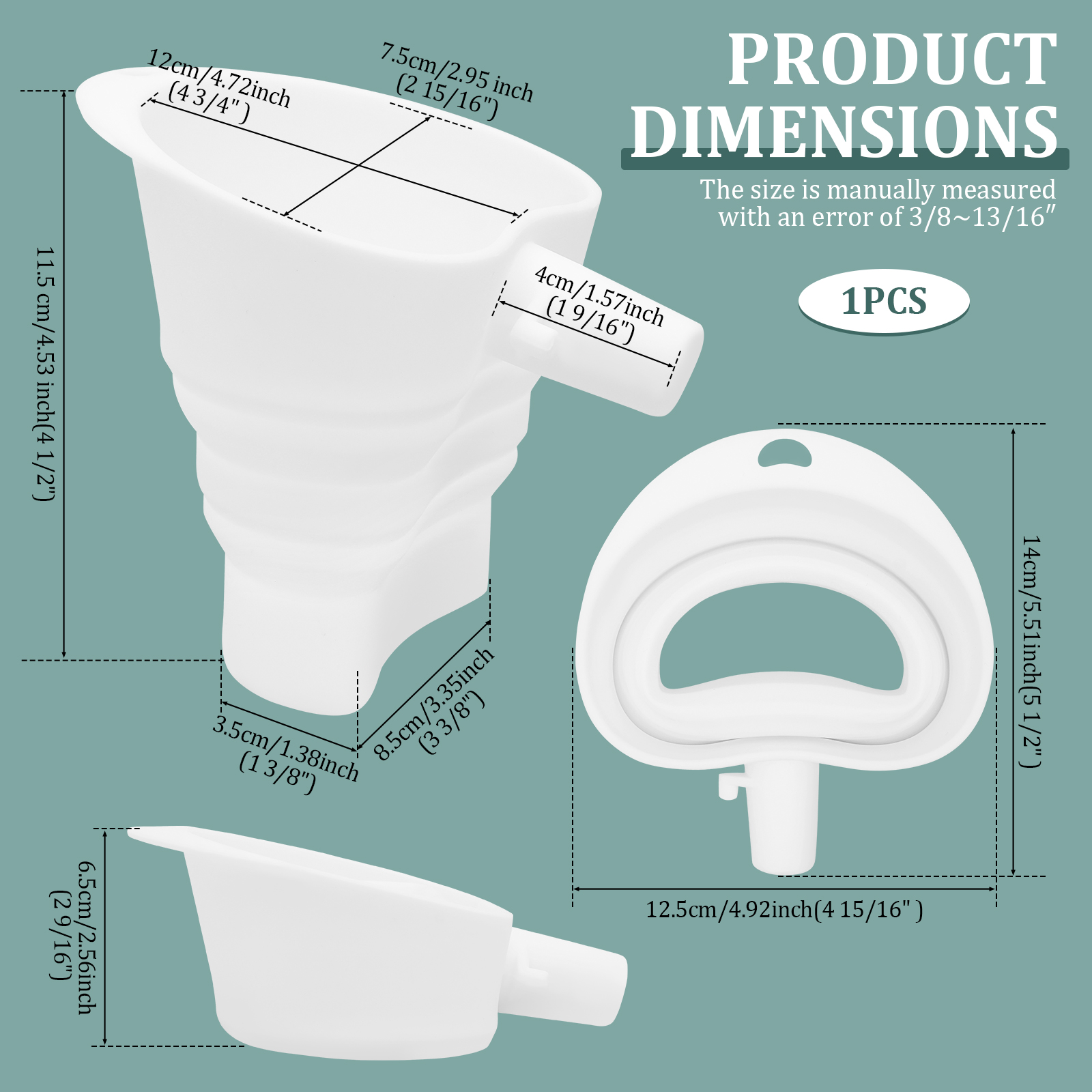 Silicone Flour Funnel for Kitc - Kitchen Baking Mess avis et prix
