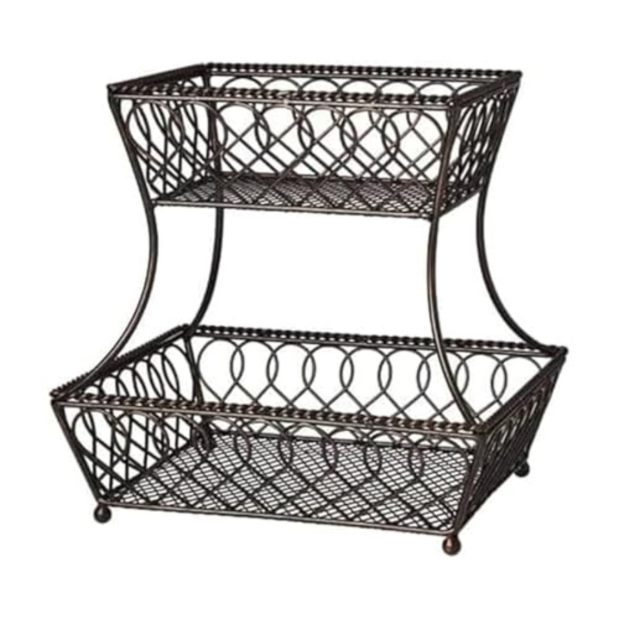 Loop and Lattice 2-Tier Rectan - Kitchen Baking Storage avis et prix
