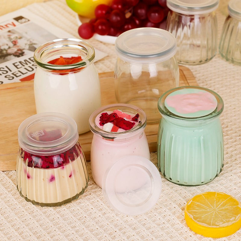 100/150/200ML Glass Yogurt Jar - Kitchen Baking Containers avis et prix