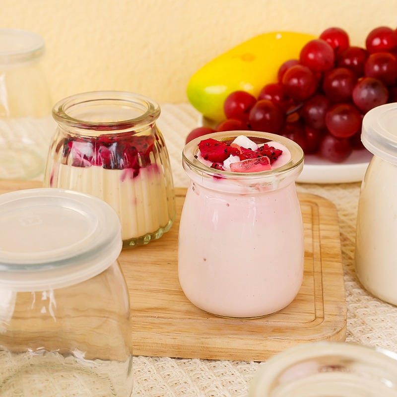 100/150/200ML Glass Yogurt Jar - Kitchen Baking Containers avis et prix