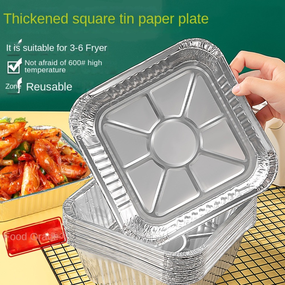 20CM Air Fryer Aluminum Foil P - Kitchen Baking Containers avis et prix