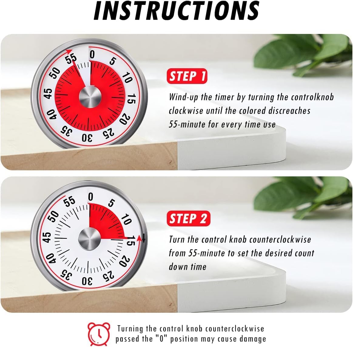 Countdown Reminder Magnetic Me - Baking Kitchen Hourly avis et prix
