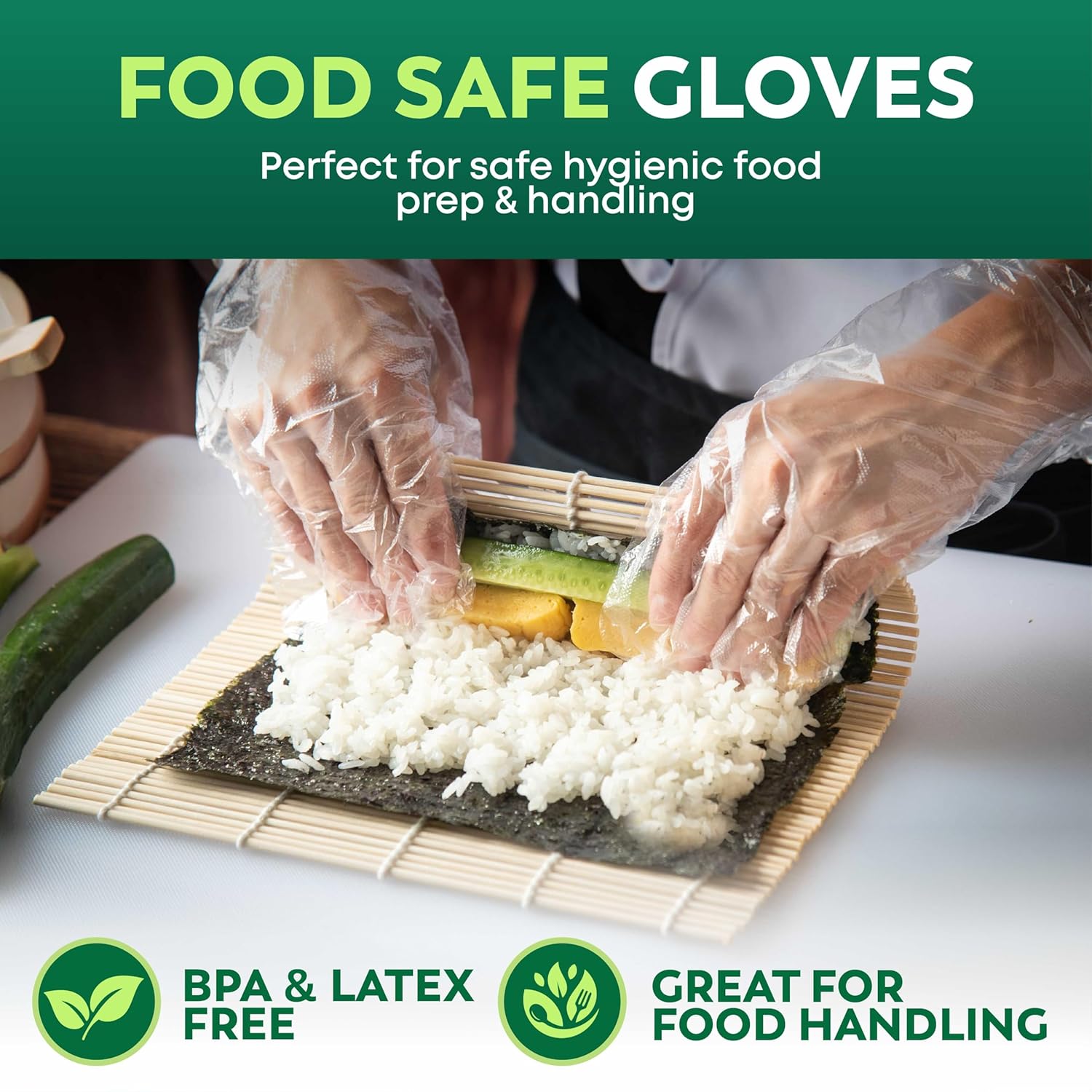 600 Pack Disposable Food Prep  - Kitchen Baking Gloves avis et prix