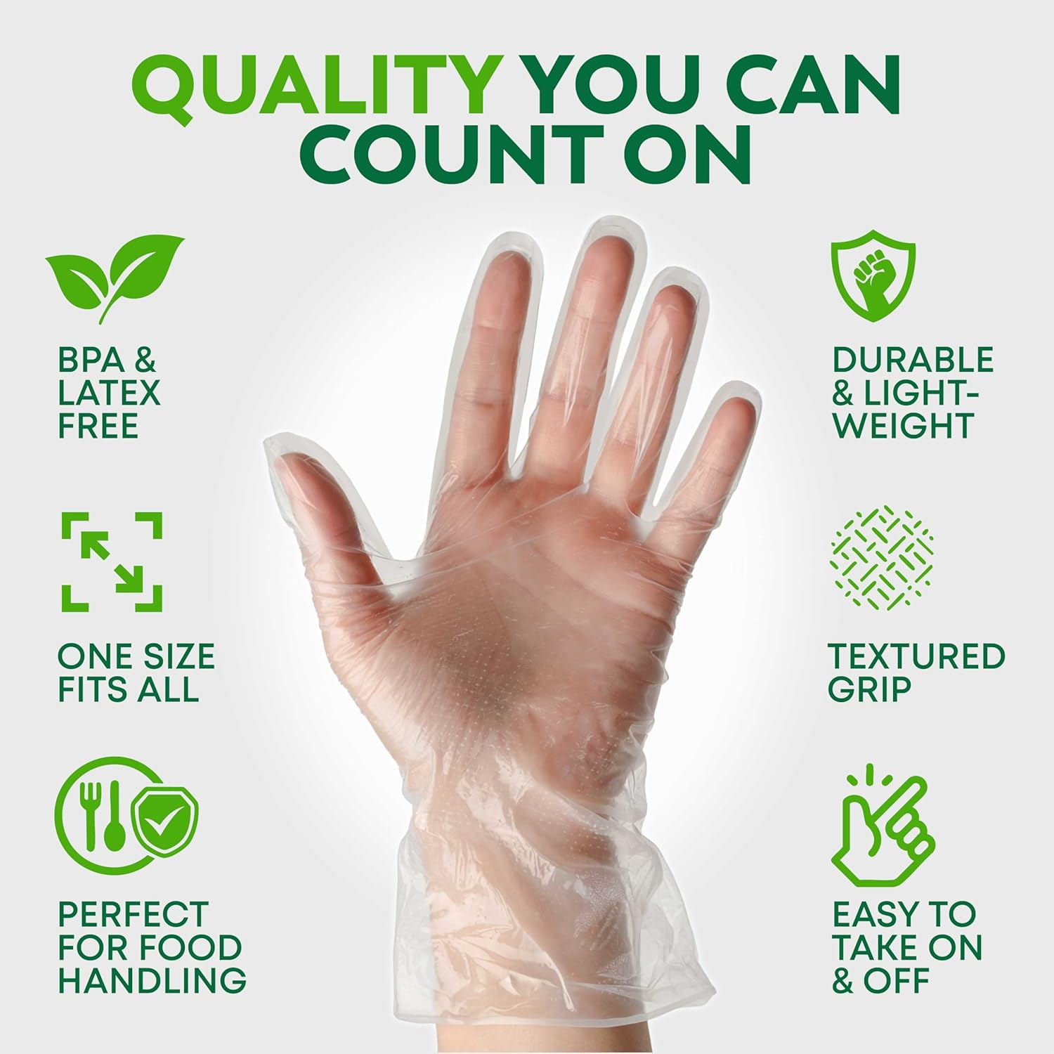 600 Pack Disposable Food Prep  - Kitchen Baking Gloves avis et prix