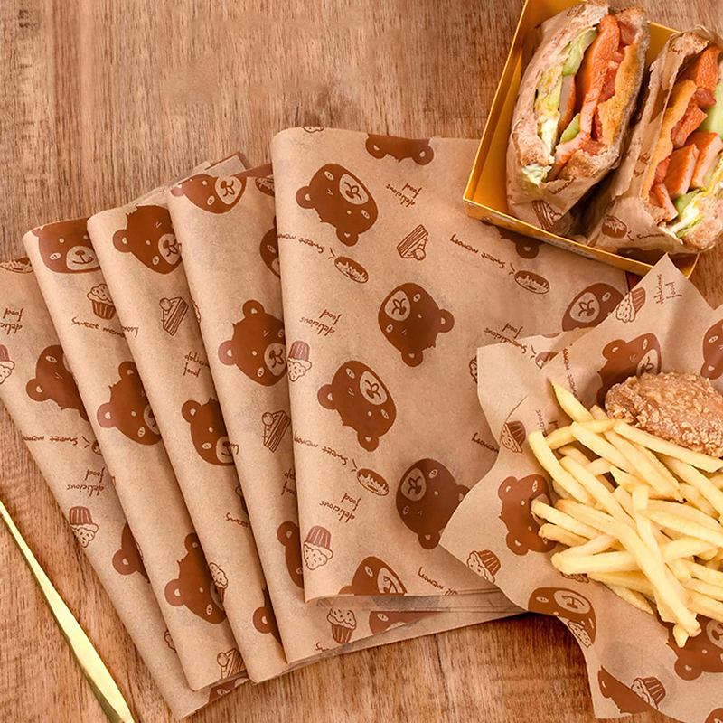 50pcs Sandwich Packaging Paper - Kitchen Roll Baking avis et prix