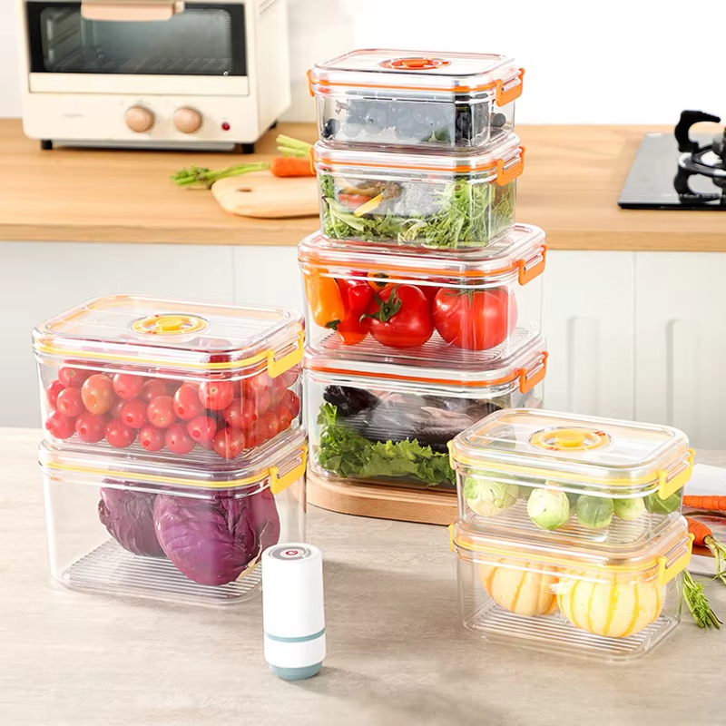 Vacuum Fresh-keeping Box Refri - Kitchen Baking Tray Organizer avis et prix