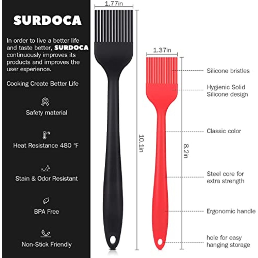 Silicone Pastry Basting Brush  - Pastry Brush Silicone avis et prix