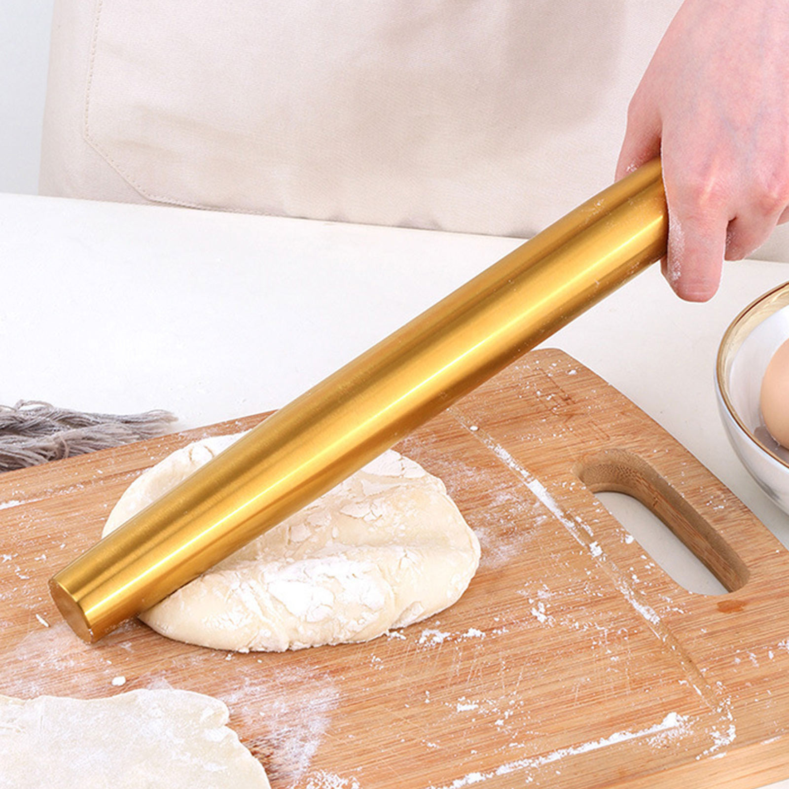 Gold Rolling Pin Baking Tool C - Kitchen Roll Baking avis et prix