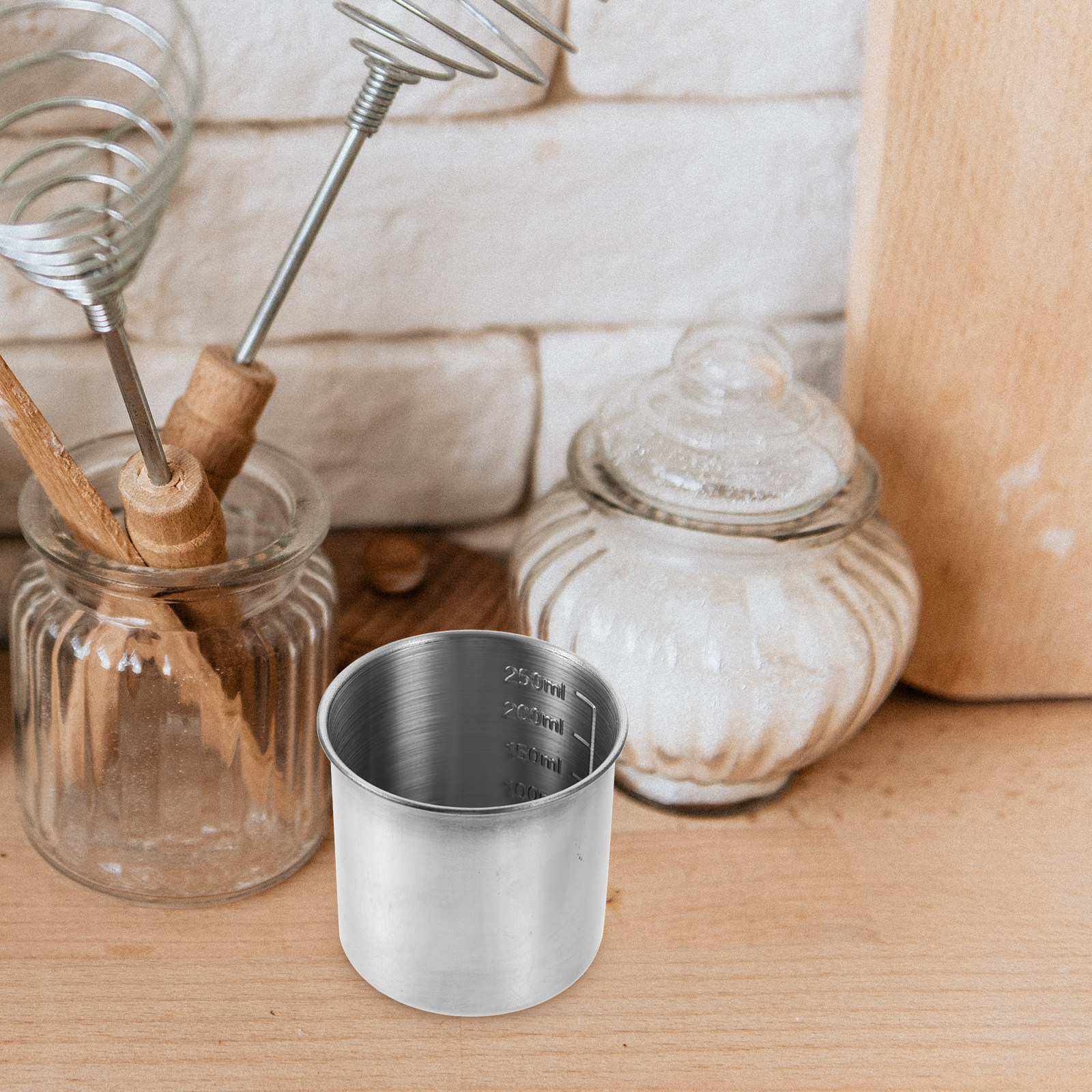 2Pcs Stainless Steel Measuring - Kitchen Baking Containers avis et prix