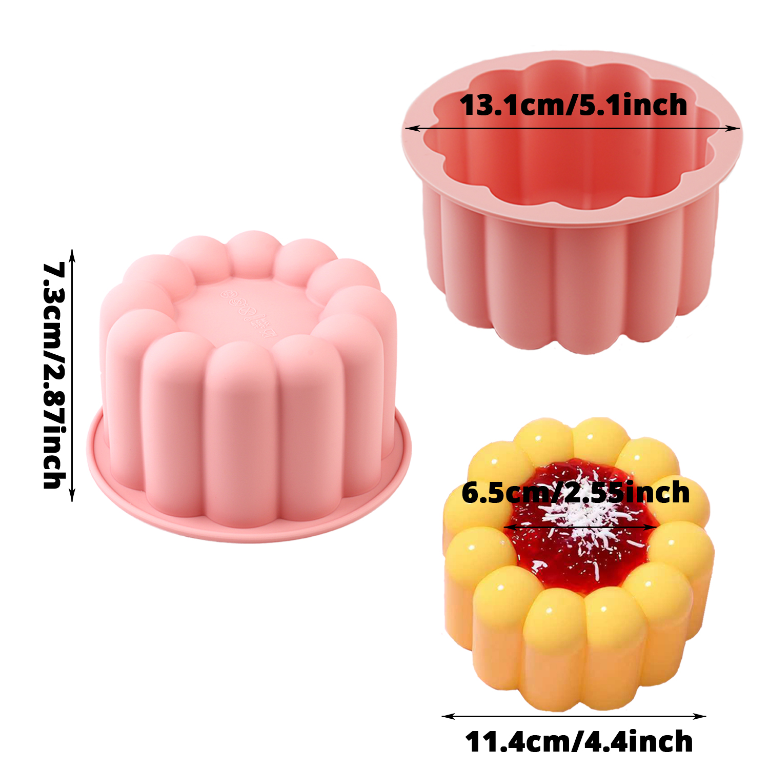 3-Piece Cylindrical Silicone C - Kitchen Baking Must Haves avis et prix
