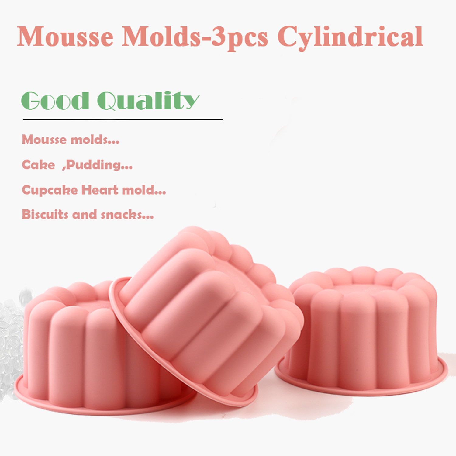 3-Piece Cylindrical Silicone C - Kitchen Baking Must Haves avis et prix