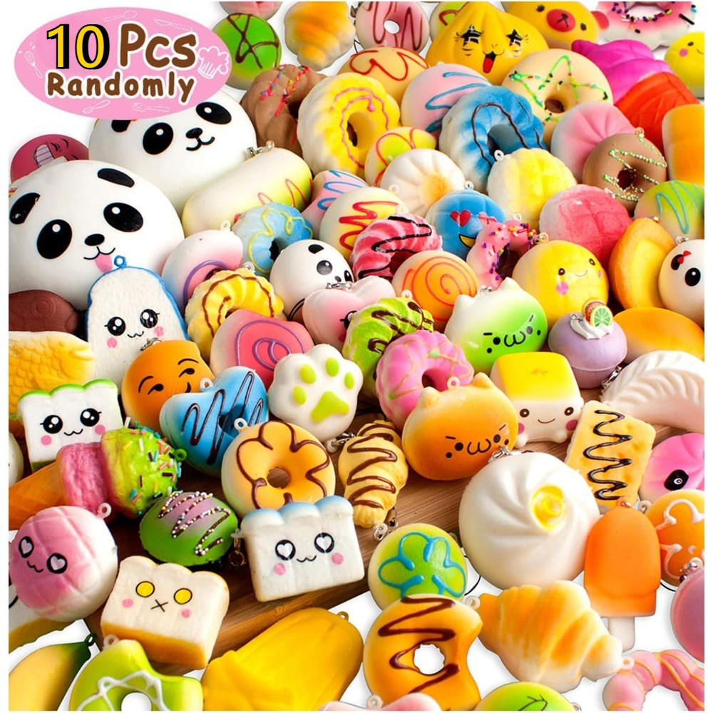 10pcs Random Squishes Toy Mini - Kitchen Baking Gifts avis et prix