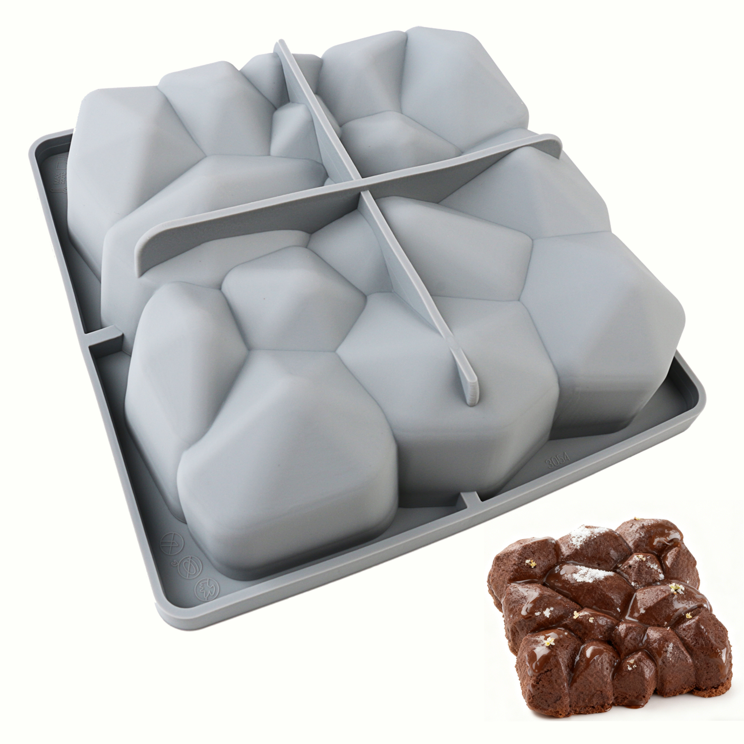 A Pack of Square Rock-Shaped S - Kitchen Baking Must Haves avis et prix