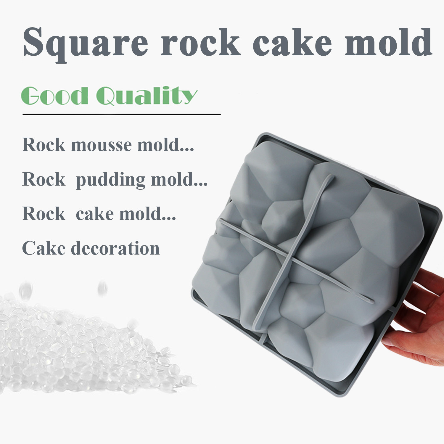 A Pack of Square Rock-Shaped S - Kitchen Baking Must Haves avis et prix
