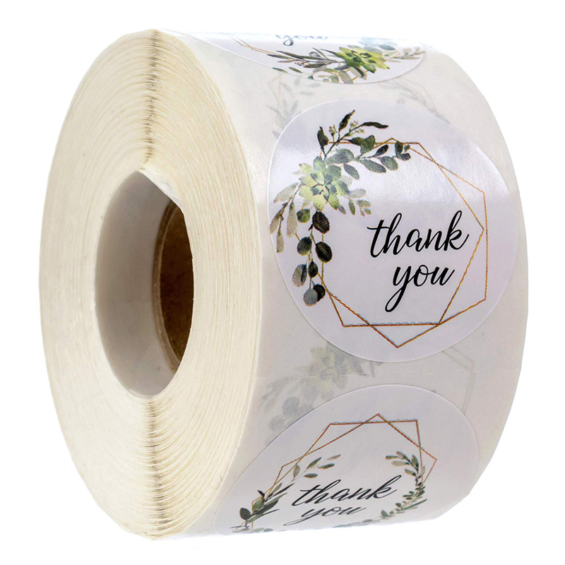 500pcs Thank you Roll Stickers - Kitchen.Baking Labels avis et prix