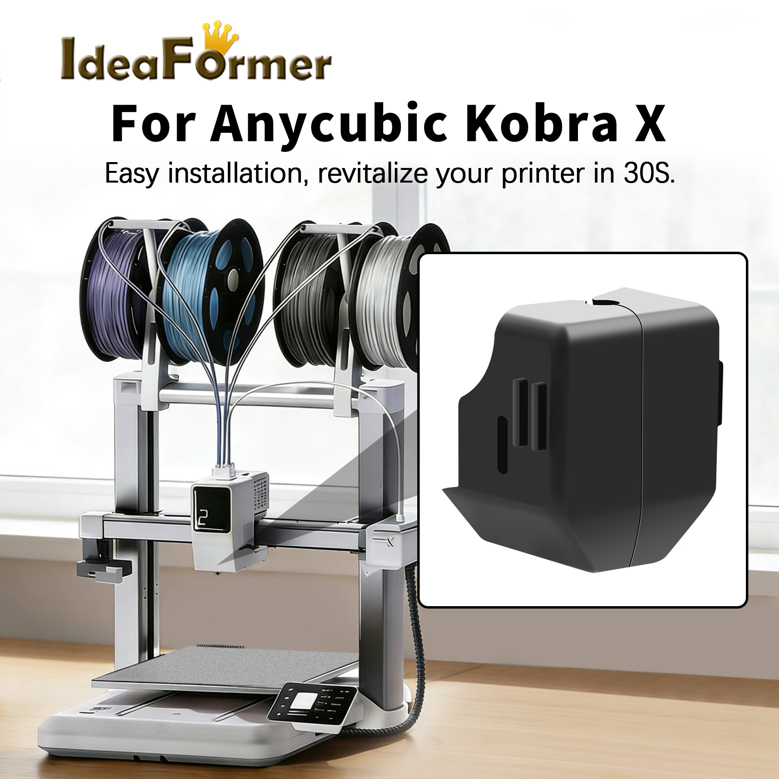 For Anycubic Kobra X Nozzle Si - Pastry Brush Silicone avis et prix