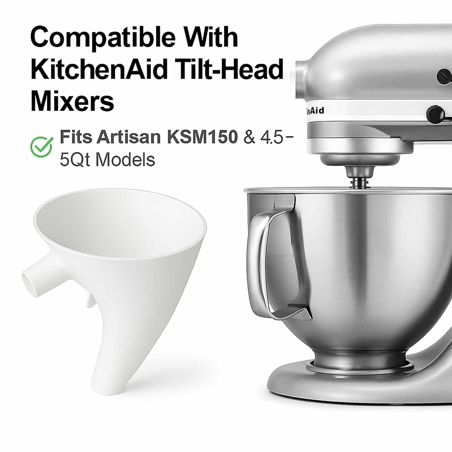 Flour Funnel for Kitchen Aid M - Kitchen Baking Mess avis et prix