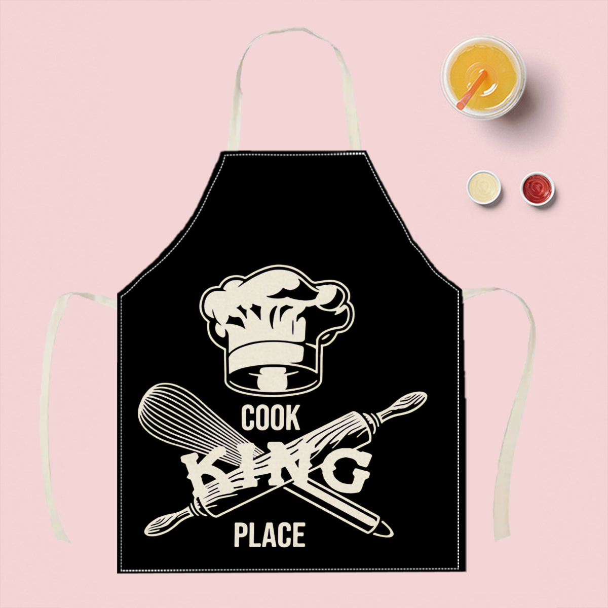 1pc Cook King Place Apron Line - Kitchen Roll Baking avis et prix