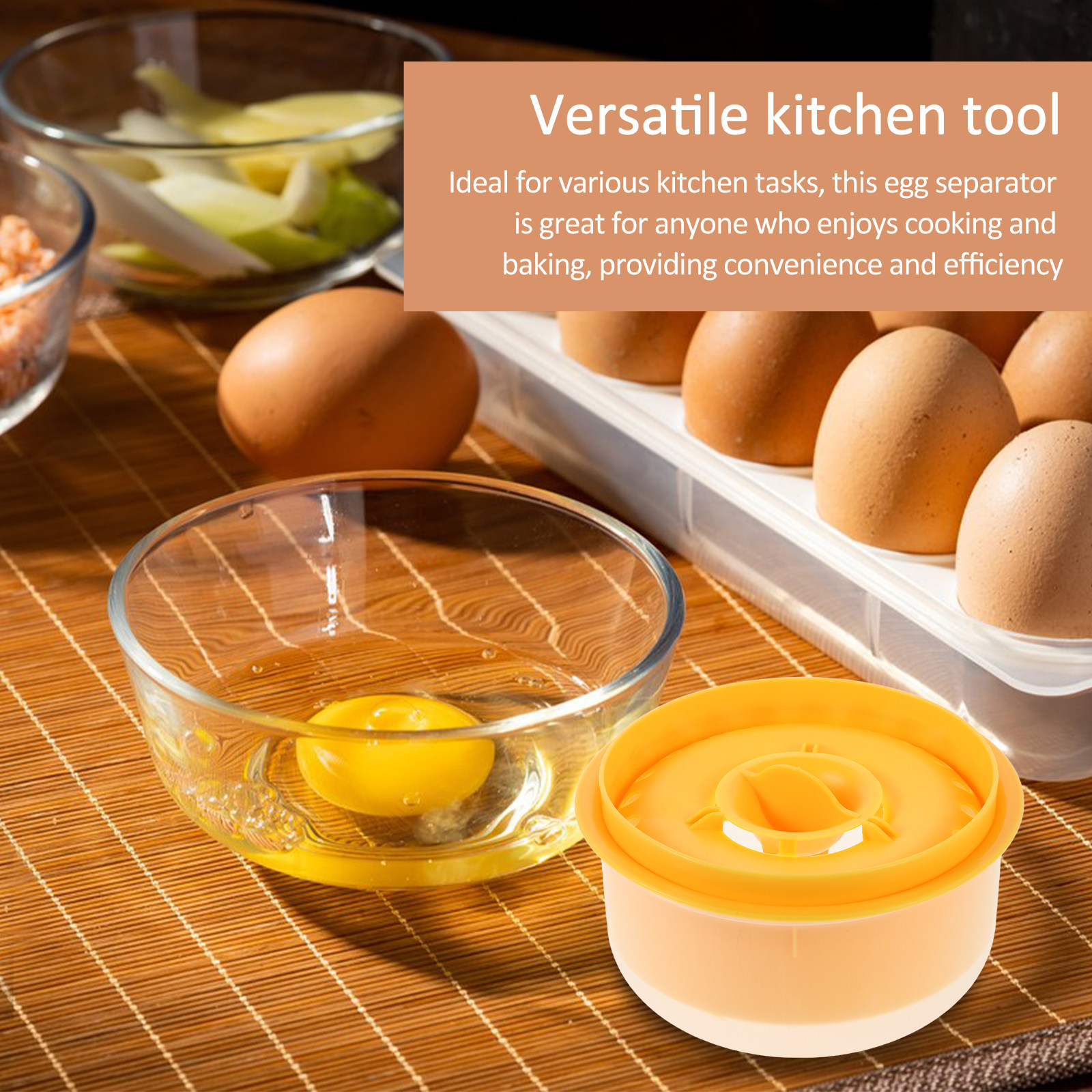 Egg Yolk White Separator Tool  - Kitchen Baking Mess avis et prix