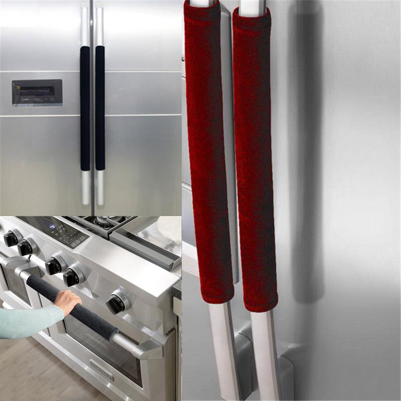 2Pcs Refrigerator Door Handle  - Kitchen Baking Gloves avis et prix