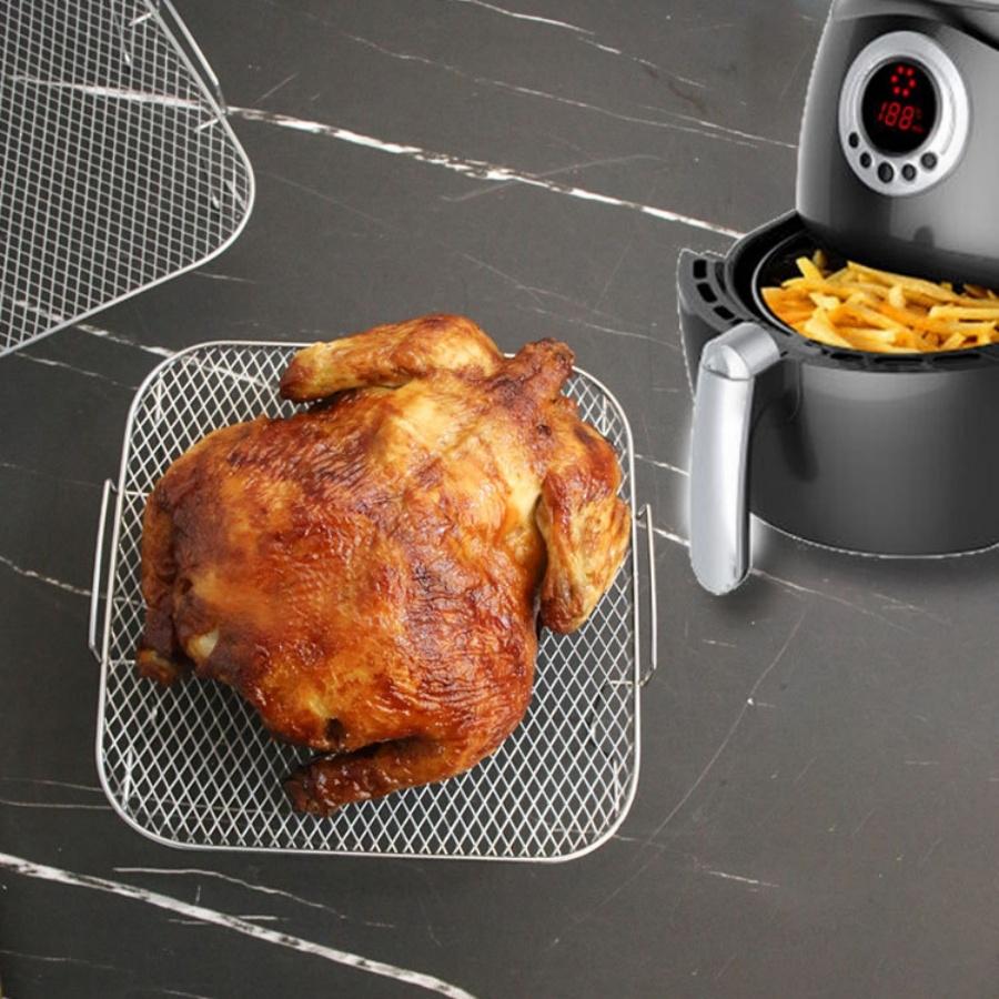 Stainless Steel Air Fryer Gril - Kitchen Baking Appliances avis et prix